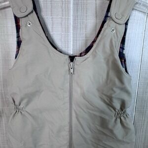 18mos. Beige Snow Bib Toddler Flannel Lined Soft Made In Italy Saks 5th Avenue